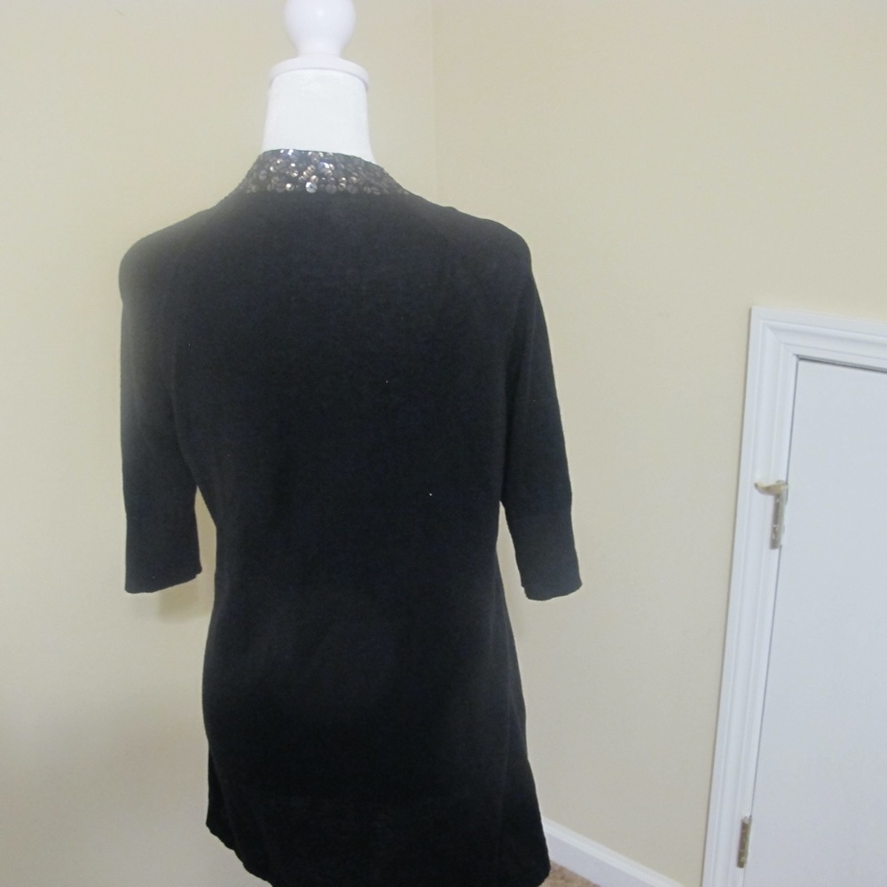 Women's Express Black Cardigan Jacket Size Medium GUC - Picture 3 of 3